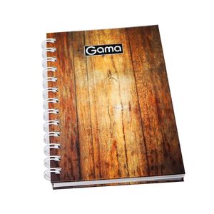 Libreta Espiral #3 100hjs Cuadros Pasta Dura Varios Diseños