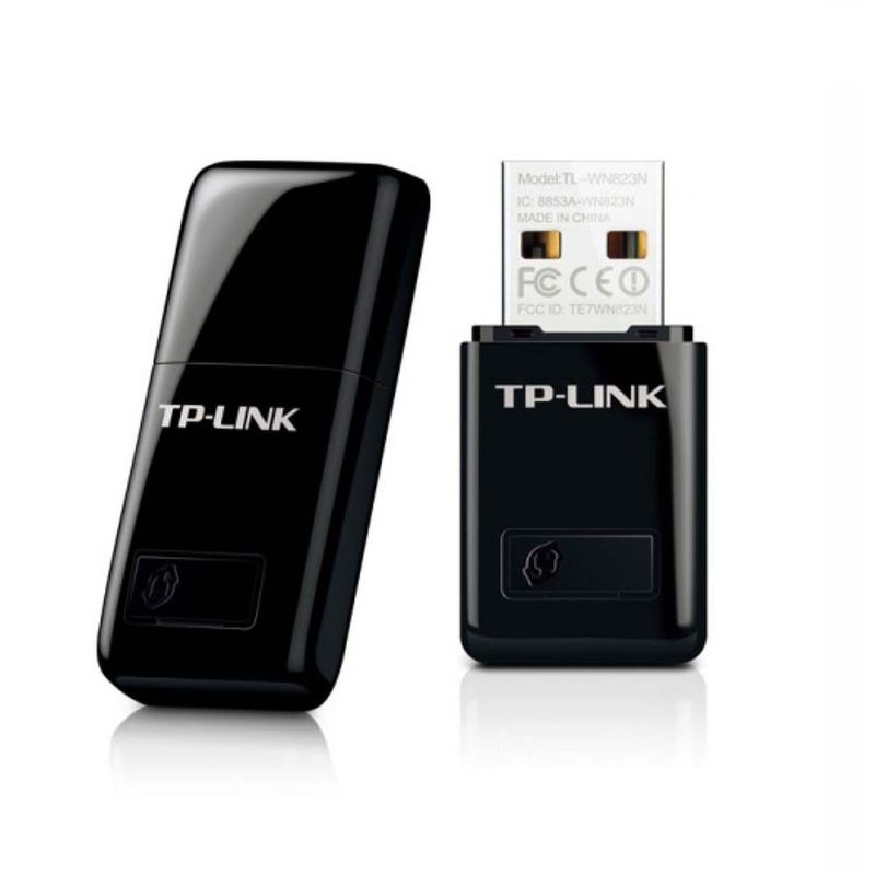 Adaptador-USB-a-Wireless---TP-LINK---TL-WN823N