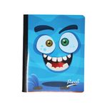 Cuaderno-cosido-100hjs-cuadros-economico-Monstruo-azul