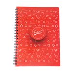 Cuaderno-espiral-A4-60hjs-cuadros-economico-Popsocket-rojo