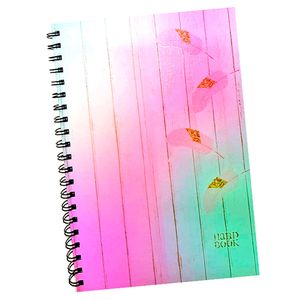 Cuaderno Espiral A4 180hjs Cuadros Pasta Dura Sweet