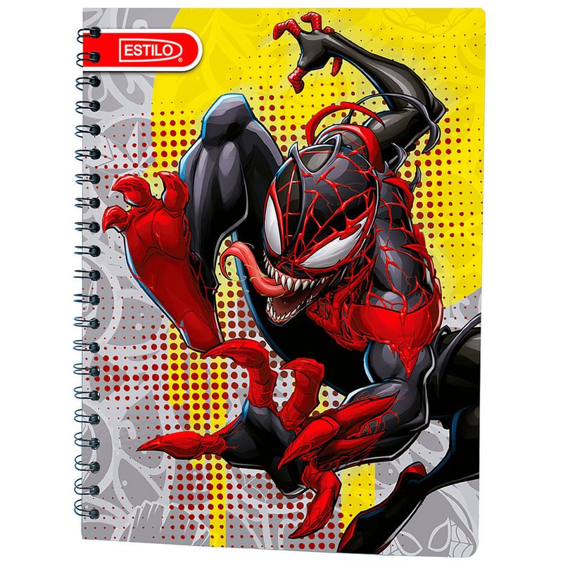 Cuaderno-espiral-A4-100hjs-1-linea-Spiderman