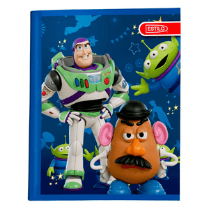 Cuaderno cosido 100hjs 2 líneas Toy Story
