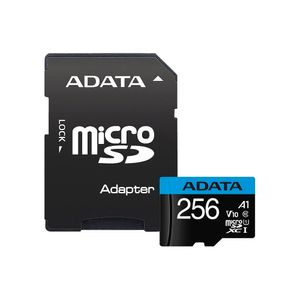 Memoria Micro Sd 256GB Clase 10 - ADATA - AUSDX256GUICL10A1-RA1