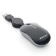 Mouse Mini - USB - VERBATIM - Traveler - Negro