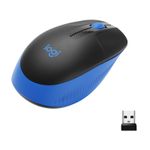 Mouse-Wireless-LOGITECH-M190-Azul-Negro