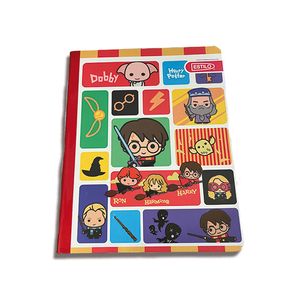 Cuaderno Cosido 100Hjs Cuadros Harry Potter