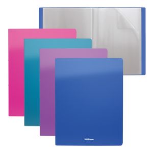 Carpeta 20 Hojas Transparentes A4 Glance Colores Vivid 59194