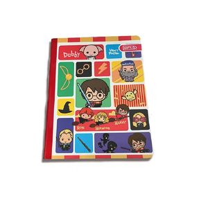 Cuaderno Cosido 100hjs 2 Líneas Pasta Dura Harry Potter