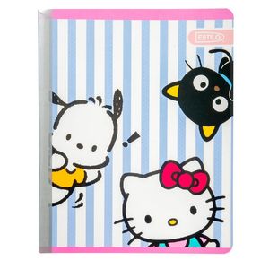 Cuaderno Cosido 100hjs Cuadros Hello Kitty And Friend