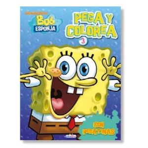 Super Pegacolor Bob Esponja Pegatinas