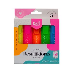 Resaltador Pta Biselada Color Neon Jgox5un 557225