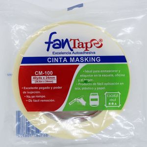 Cinta Adhesiva Masking 24Mmx34.7M Escolar