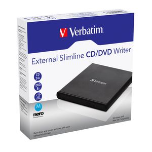 DVD Writer Externo Ultra Slim - VERBATIM - 98938