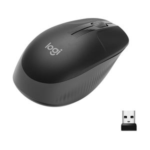 Mouse Wireless  LOGITECH  M190 Gris/Negro