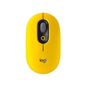 Logitech POP Mouse con emojis personalizables Amarillo