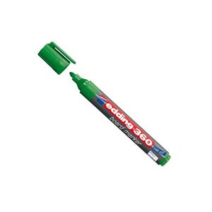 Marcador Pizarra 1.5-3mm Pta Redonda Verde E-360 Recargab Cpo. Plas Edding