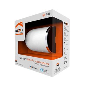 Kit Cámara Inteligente Para Exterior + Kit 4 Focos Smart De Colores