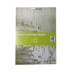 Cuaderno Con Vincha A3 20 Hojas Sin Margen De Dibujo Económico