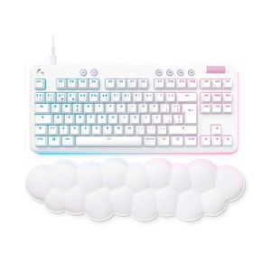 Teclado Gaming USB Mecánico Iluminado G713 RGB Blanco