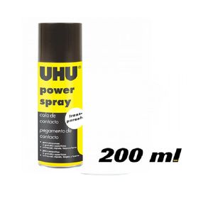 Pega Especial En Aerosol 200ml Power Spray Ref.42165 Uhu