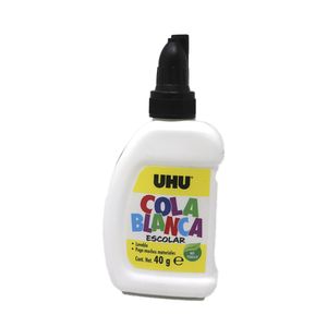 Pega escolar 40ml pega blanca