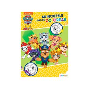 Mi Increible Libro De Colorear  Paw Patrol P-7153