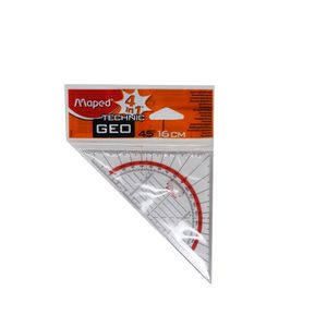 Escuadra 45gds 16cm Multifuncional Geotriangulo