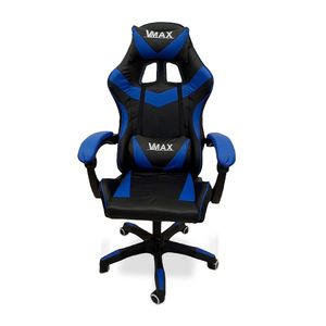 Silla Gamer Azul/Negracarga Maxima De Peso 110 Kg