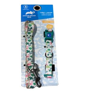 Ap-D715-441 Collar + Correa P/ Mascotas Set (S) Collar