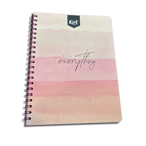 Cuaderno Espiral A4 100Hjs 1 Línea Kiut