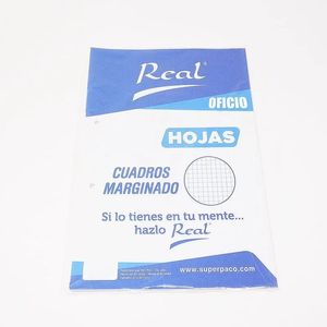 Papel Marginado Cuadros A4 100H