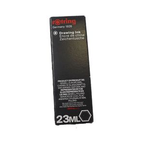 Tinta Rapidógrafo 23ml Negro