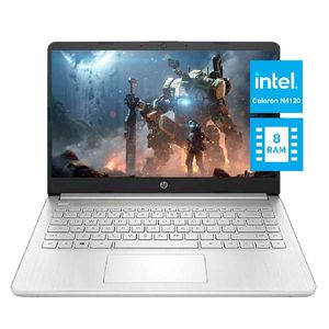 Portátil 14-Dq0520la Celeron 8gb 256gb Ssd 14plg Win 11 Silver