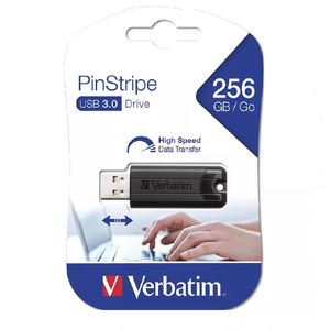 Jet Flash 256gb Pinstripe 049320-00 Usb 3.2 Gen 1 Negro