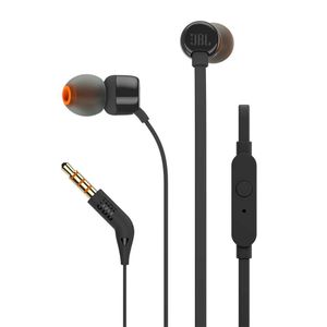 Audífono Tipo Inserción con Micrófono - JBL - T110 - Negro