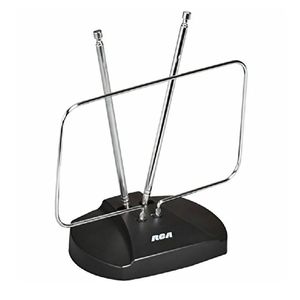 Antena Para Televisor Ant111n Vhf Uhf Compatible Con Hdtv