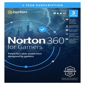 Software Antivirus Norton 360 Para Gamers 3 Dispositivos