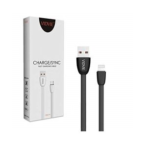 Cable Usb Tipo C Vidvie Negro Iphone 1mt 2.1mah Ref.Cb411/I5