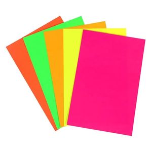 Papel Iris Fluorescente Rojo 80grs 65cmx90cm 40635