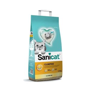 Arena Para Gato Aglomerante Sin Aroma Sanicat 5kg