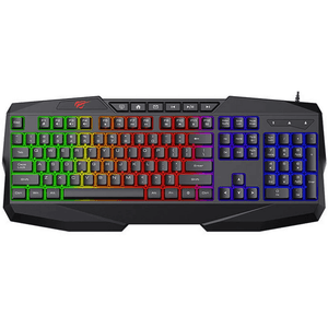 Teclado Gaming  USB Multimedia Iluminado  Havit  HvKbl