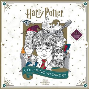 Harry Potter Coloring Wizardry Libro De Colorear