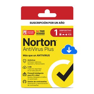 Software Antivirus Norton Plus 1 Maquina