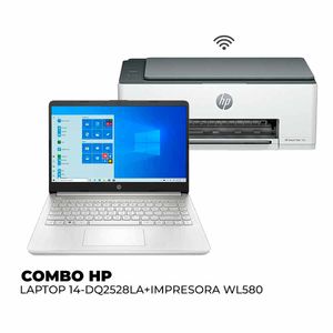 Combo Portatil Hp Dqla Core I gb + Impresora Hp Wportati