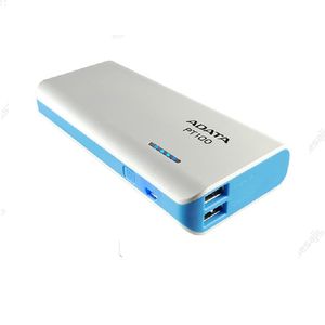 Cargador De Corriente USB Portable Usb BlancoAzul Adata