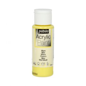 Acrílico Paint 59ml Matte Amarillo Claro Ref. 097802