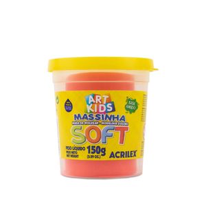 Masa para moldear 150grs rojo en vaso soft 7315/103.2