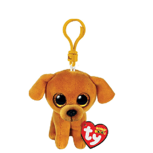 Peluche Llavero Perro 14cm Cafe 35256