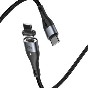 Cable Tipo C A Lightning 1mt Magnético Catlxc 01 Negro